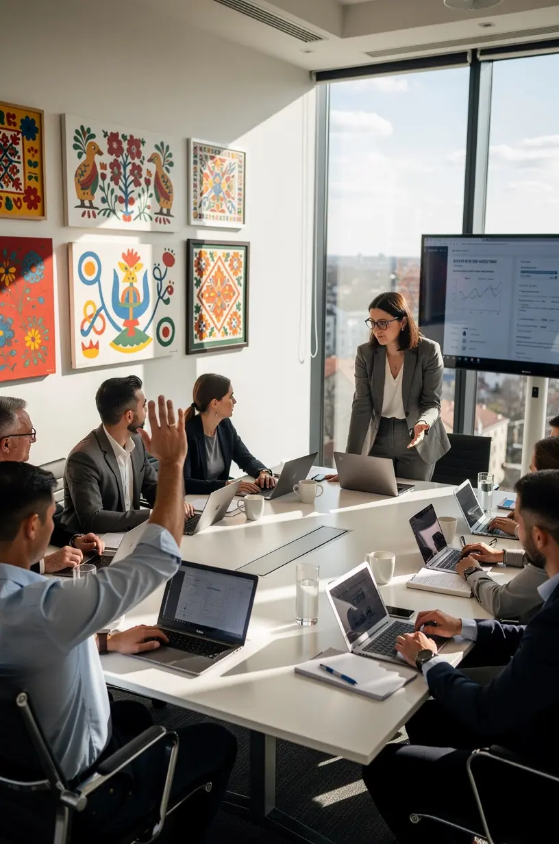 Grafic ilustrativ al beneficiilor concrete aduse de tehnologie în organizarea și automatizarea sarcinilor.