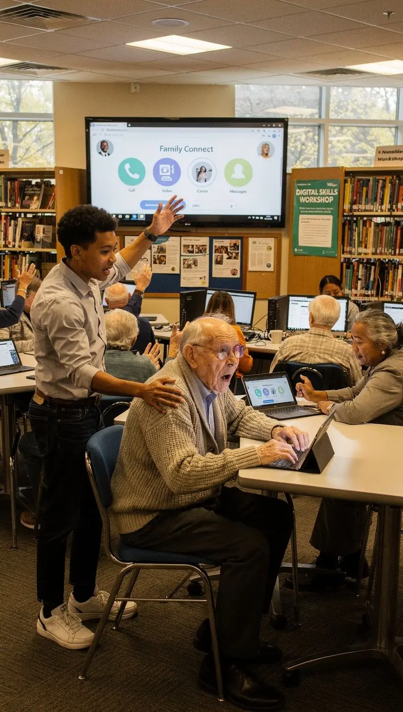 Utilizator analizând un tutorial video despre integrarea practică a uneltelor digitale în rutina zilnică.